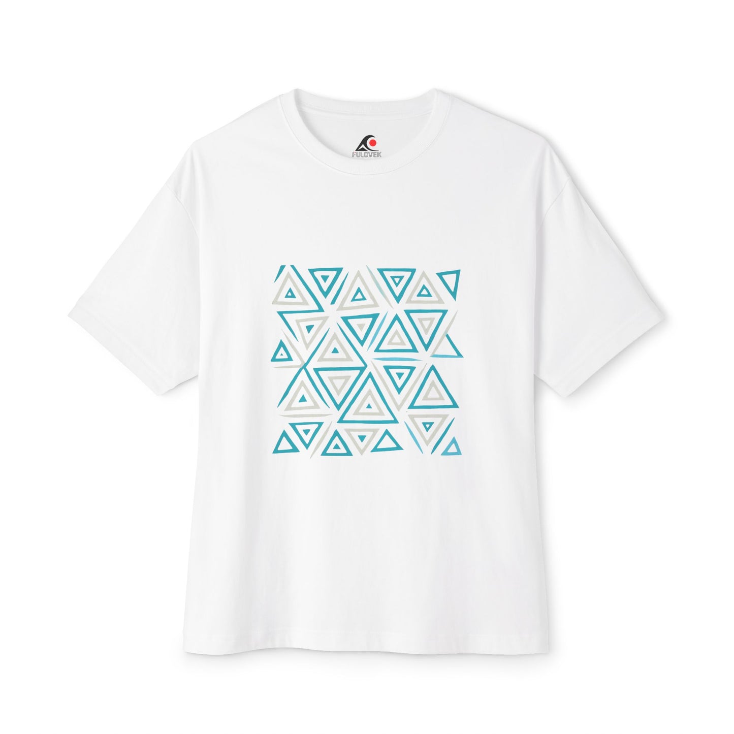 FULOVEK - TRIBAL COLLECTION - Oversized Tee - Unisex Boxy Shirt, Casual Wear, Trendy Outfit, Gift for Him, Gift for Her