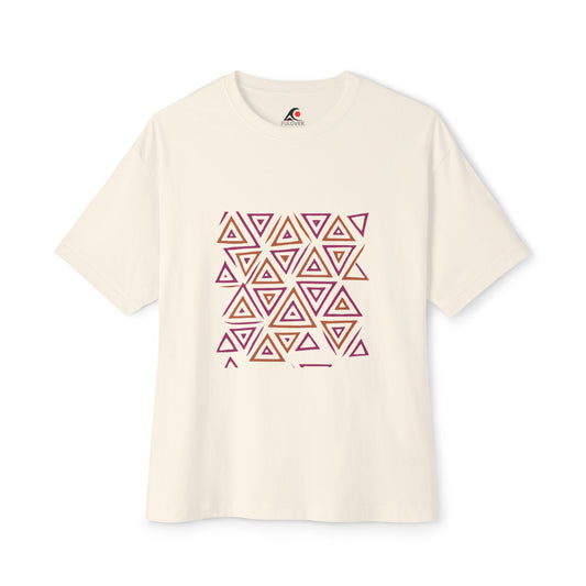 FULOVEK - TRIBAL COLLECTION - Oversized Tee - Unisex Boxy Shirt, Casual Wear, Trendy Outfit, Gift for Him, Gift for Her