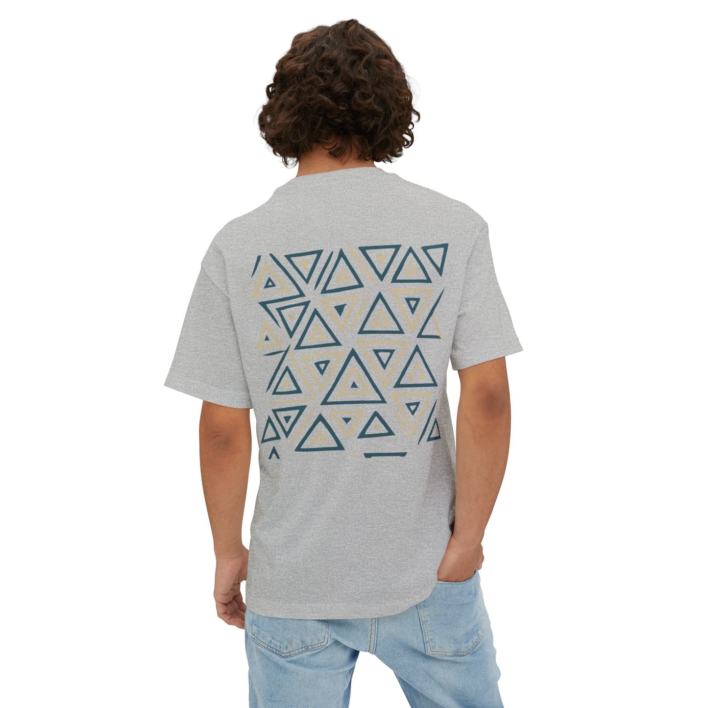 FULOVEK - TRIBAL COLLECTION - Oversized Tee - Unisex Boxy Shirt, Casual Wear, Trendy Outfit, Gift for Him, Gift for Her