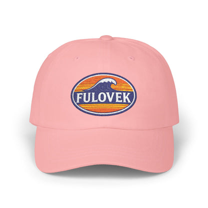 FULOVEK - Classic Dad Cap With Retro Wave Design | Summer Hat, Dad Hat, Casual Headwear, Beachwear, Gift for Him