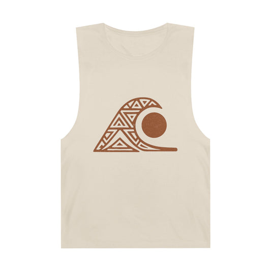 FULOVEK - Unisex Tank Top with Tribal Spirit Design – Bold Summer Statement, Adventure-Ready Top, Ethnic-Inspired Streetwear, Perfect Gift for Free Spirits