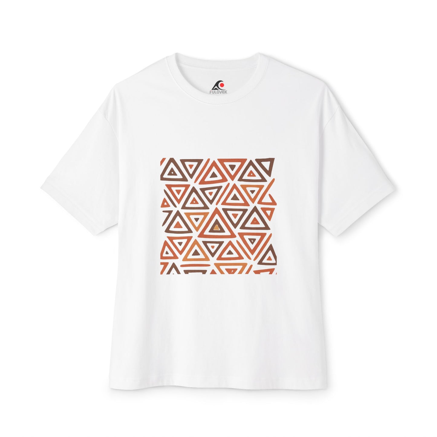 FULOVEK - TRIBAL COLLECTION - Oversized Tee - Unisex Boxy Shirt, Casual Wear, Trendy Outfit, Gift for Him, Gift for Her