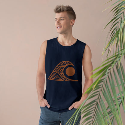 FULOVEK - Unisex Tank Top with Tribal Spirit Design – Bold Summer Statement, Adventure-Ready Top, Ethnic-Inspired Streetwear, Perfect Gift for Free Spirits