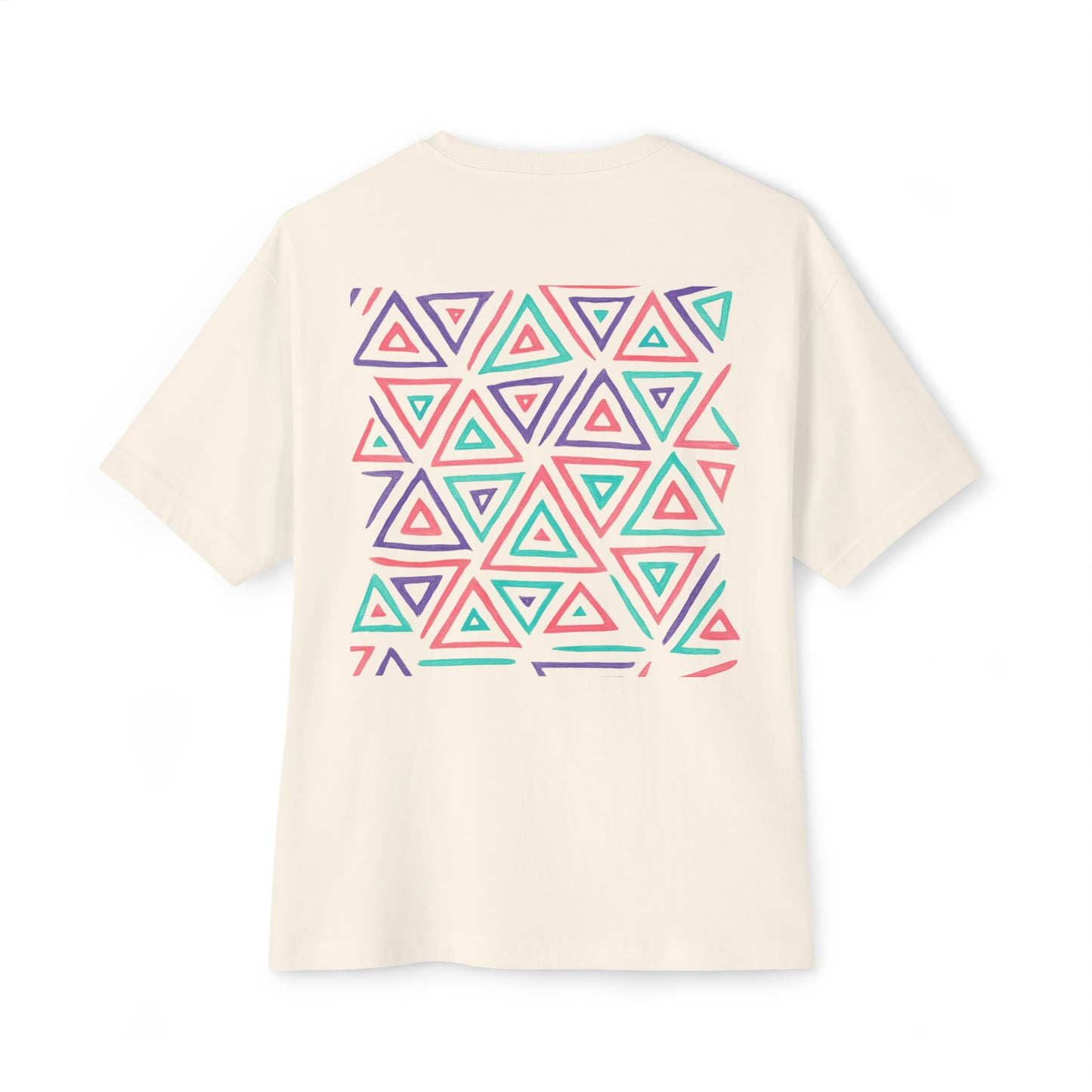 FULOVEK - TRIBAL COLLECTION - Oversized Tee - Unisex Boxy Shirt, Casual Wear, Trendy Outfit, Gift for Him, Gift for Her