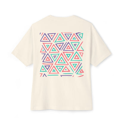 FULOVEK - TRIBAL COLLECTION - Oversized Tee - Unisex Boxy Shirt, Casual Wear, Trendy Outfit, Gift for Him, Gift for Her