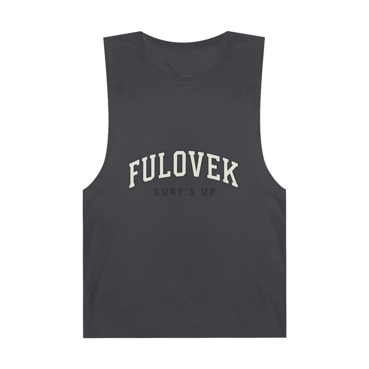 FULOVEK - Unisex Surf's Up Tank Top - Relaxed Casual Style for Beach Lovers