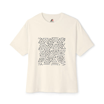 FULOVEK - TRIBAL COLLECTION - Oversized Tee - Unisex Boxy Shirt, Casual Wear, Trendy Outfit, Gift for Him, Gift for Her