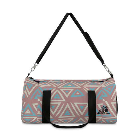 FULOVEK - Trendy Geometric Duffel Bag for Gym, Weekend Getaways, Sports, Travel, Stylish Luggage, Gift for Her, Adventure Essentials