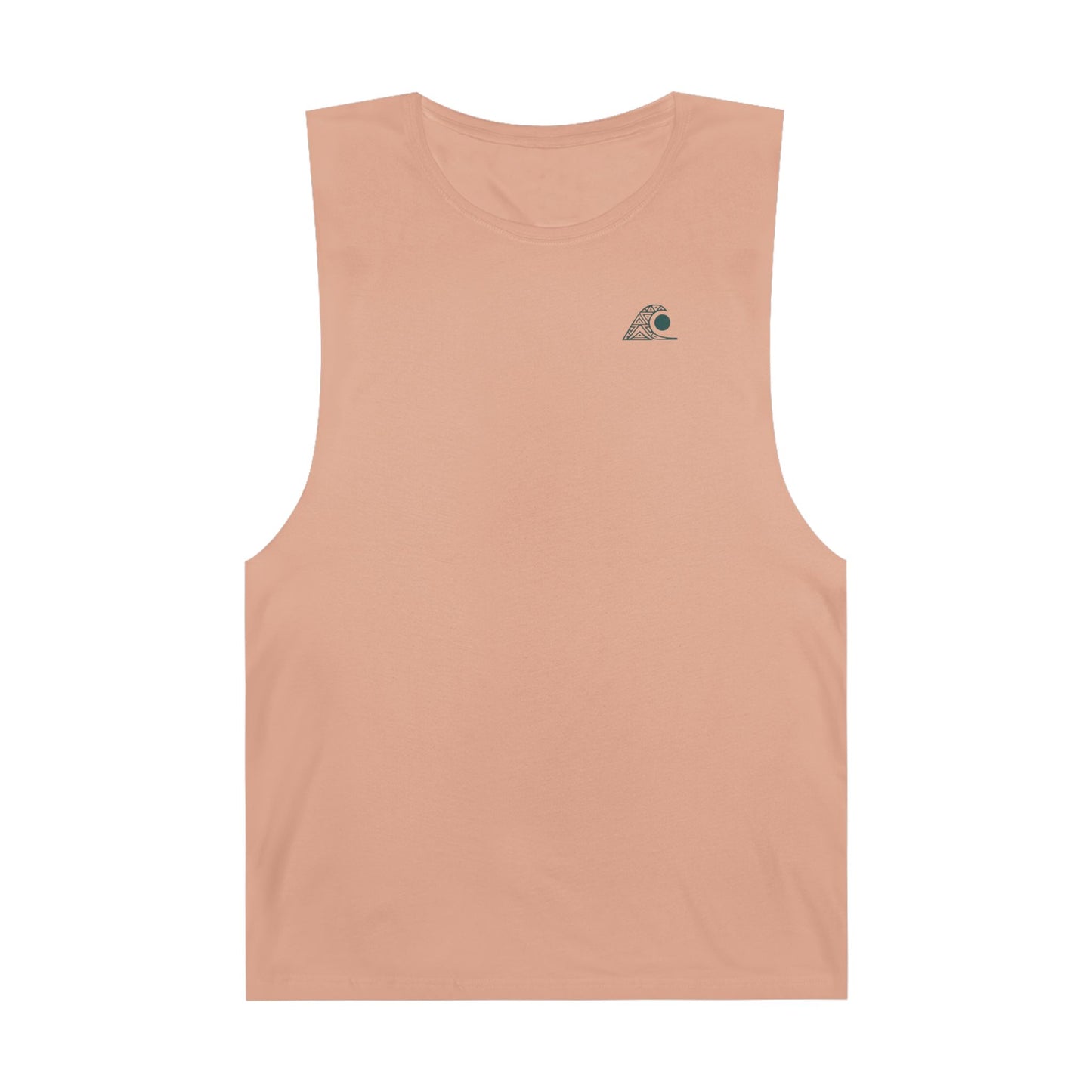 FULOVEK - Unisex Barnard Geometric Tribal DARK GREEN Tank Top | Casual Summer Wear, Beach Attire, Workout Shirt, Graphic Tee, Gift for Friends