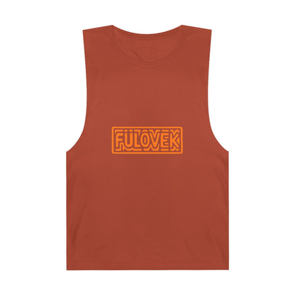 FULOVEK - Unisex Tank Top, Casual Summer Tee, Vacation Clothing, Graphic Workout Shirt, Stylish Layering Piece, Gifts for Him and Her