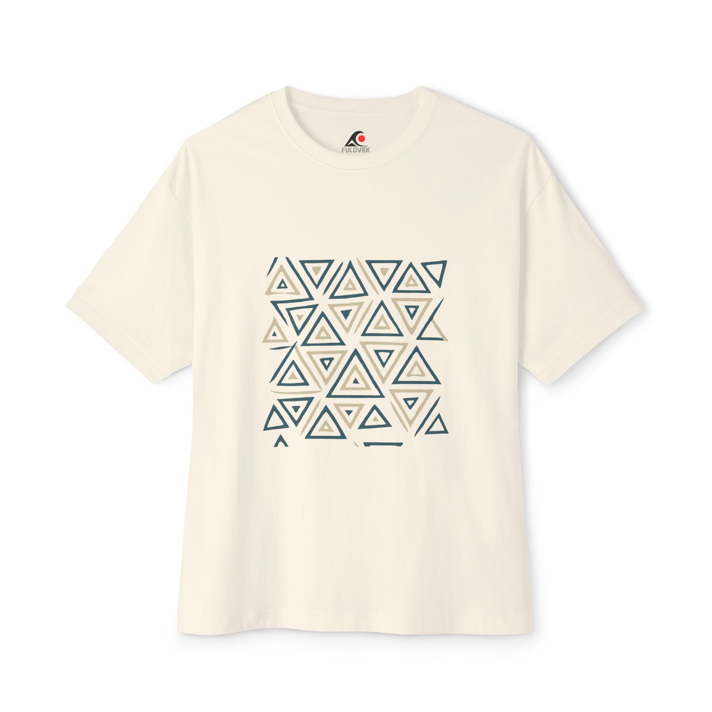 FULOVEK - TRIBAL COLLECTION - Oversized Tee - Unisex Boxy Shirt, Casual Wear, Trendy Outfit, Gift for Him, Gift for Her