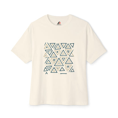 FULOVEK - TRIBAL COLLECTION - Oversized Tee - Unisex Boxy Shirt, Casual Wear, Trendy Outfit, Gift for Him, Gift for Her