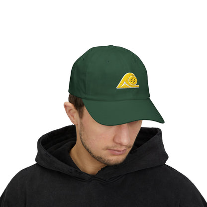 Classic Wave Dad Cap - Beach Lover's Hat, Casual Sun Hat, Summer Accessory, Relaxed Style, Tropical Banana