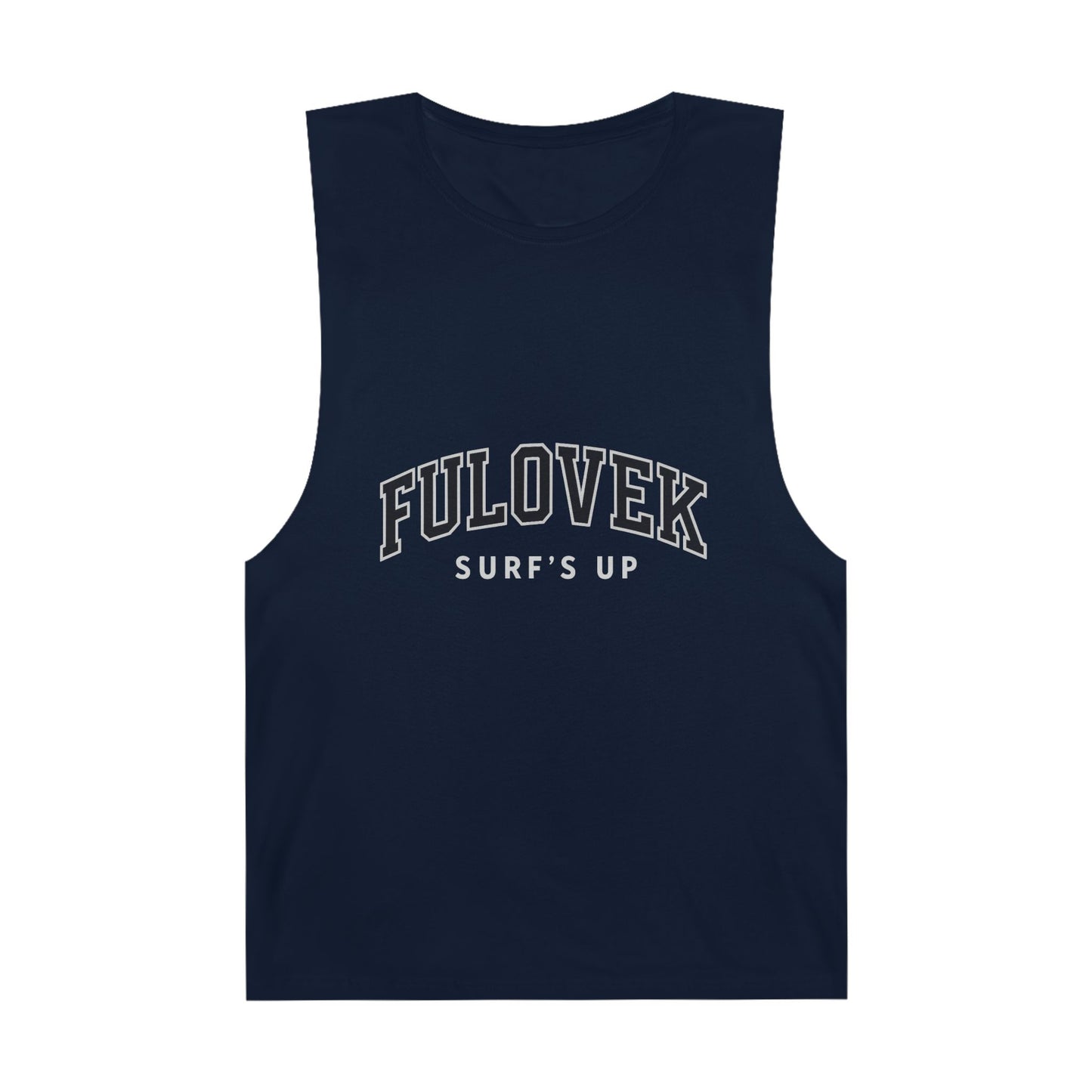 FULOVEK - Unisex Surf's Up Tank Top - Relaxed Casual Style for Beach Lovers