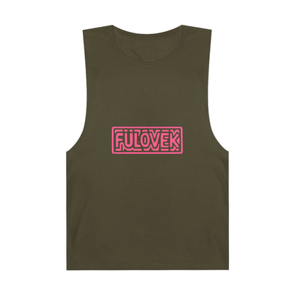 FULOVEK - Unisex Tank Top, Casual Summer Tee, Vacation Clothing, Graphic Workout Shirt, Stylish Layering Piece, Gifts for Him and Her