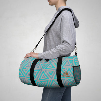 FULOVEK - Tribal Geometric Duffel Bag for Gym, Weekend Getaways, Sports, Travel, Stylish Luggage, Gift for Her, Adventure Essentials