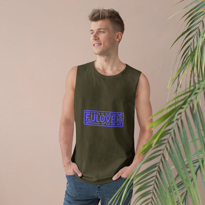FULOVEK - Unisex Tank Top, Casual Summer Tee, Vacation Clothing, Graphic Workout Shirt, Stylish Layering Piece, Gifts for Him and Her