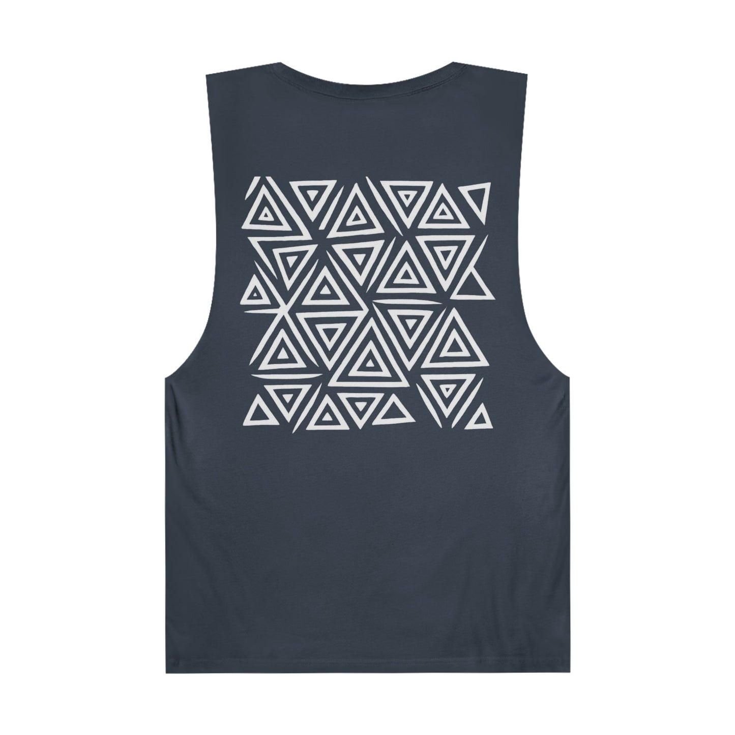 FULOVEK - Unisex Barnard Geometric Tribal Tank Top | Casual Summer Wear, Beach Attire, Workout Shirt, Graphic Tee, Gift for Friends