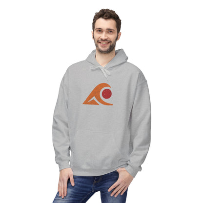 FULOVEK - Cozy Surfing Fleece Hoodie – Perfect for Beach Lovers, Casual Days, Gift for Surfers, Relaxation, Everyday Style