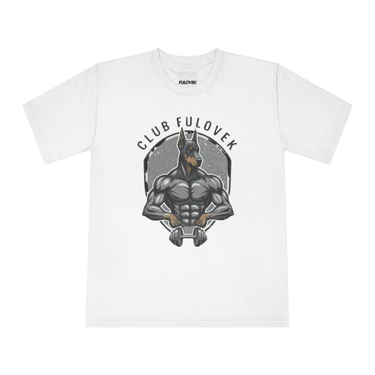 Fitness Enthusiast Crewneck T-Shirt | Club Fulovek Workout Tee