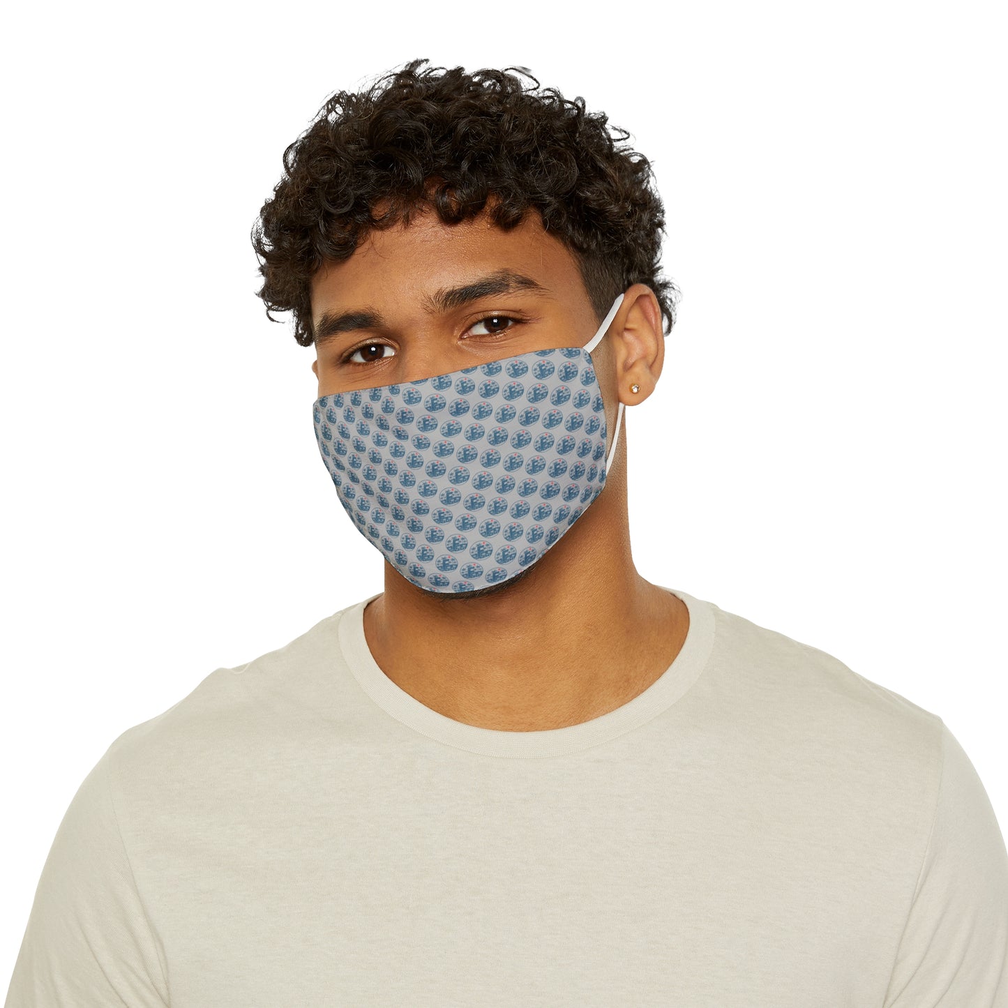 FULOVEK - Stylish Snug-Fit Polyester Face Mask with Cool Design - Perfect for Everyday Wear & Special Occasions