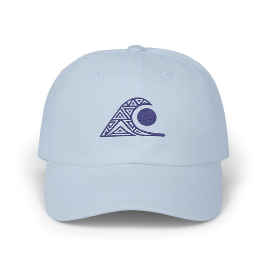 FULOVEK - Tribal Classic Dad Cap with Wave Design, Casual Baseball Hat, Gift for Beach Lovers, Summer Accessory, Trendy Stylish Cap, Tribal