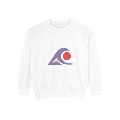 FULOVEK - Retro Wave Unisex Sweatshirt - Cozy Beach Vibes, Perfect for Casual Outings, Unisex Gift, Everyday Comfort, Summer Nights