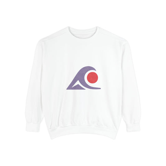 FULOVEK - Retro Wave Unisex Sweatshirt - Cozy Beach Vibes, Perfect for Casual Outings, Unisex Gift, Everyday Comfort, Summer Nights