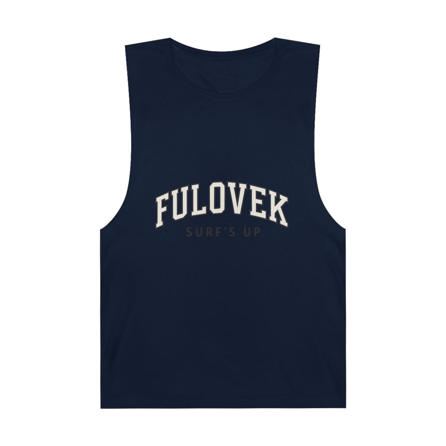 FULOVEK - Unisex Surf's Up Tank Top - Relaxed Casual Style for Beach Lovers