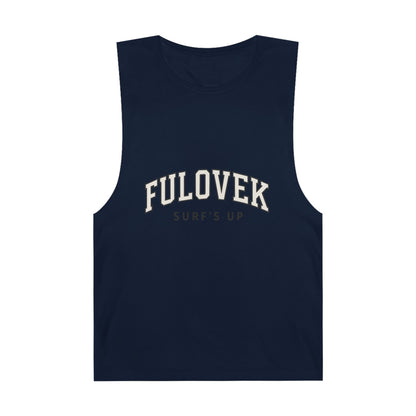 FULOVEK - Unisex Surf's Up Tank Top - Relaxed Casual Style for Beach Lovers