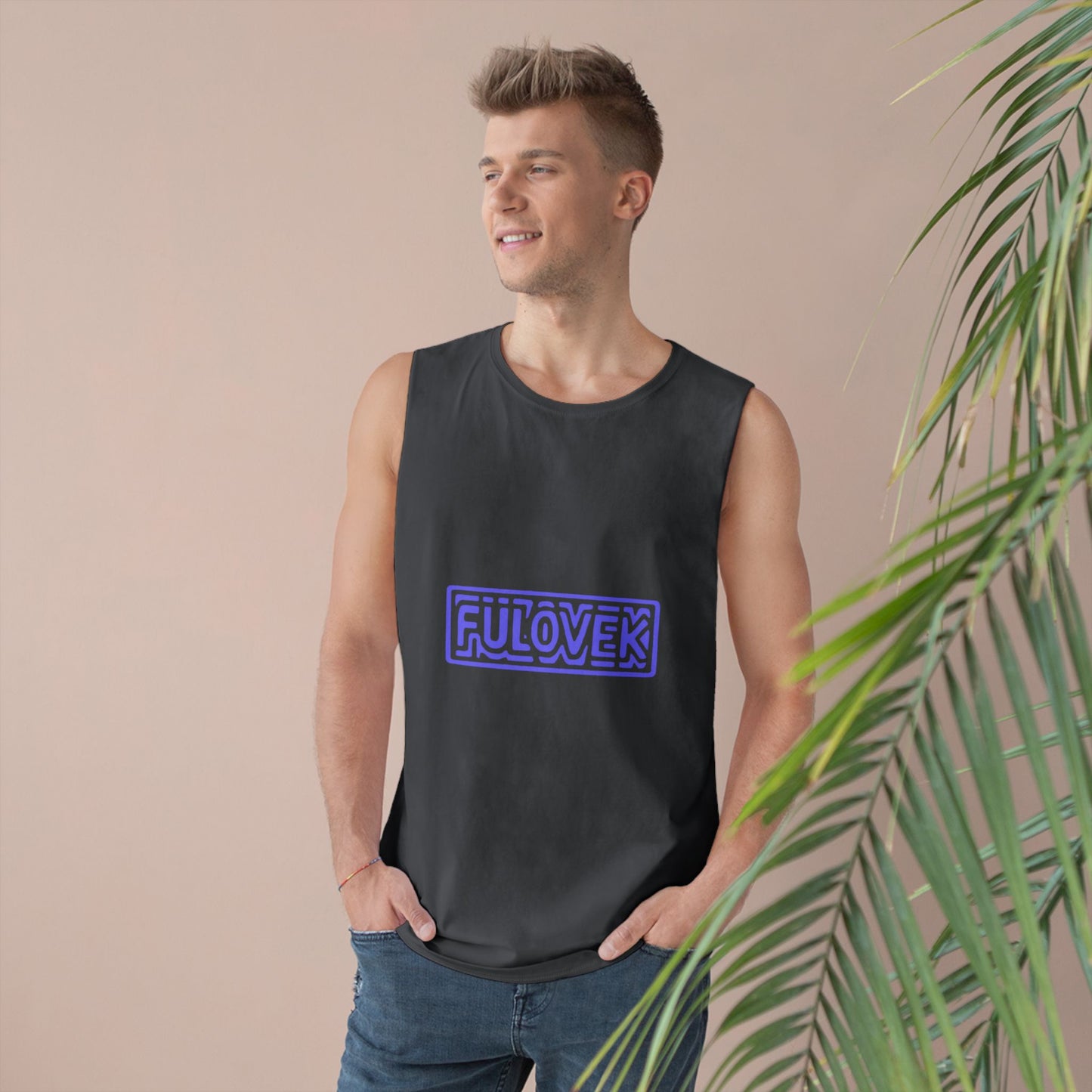 FULOVEK - Unisex Tank Top, Casual Summer Tee, Vacation Clothing, Graphic Workout Shirt, Stylish Layering Piece, Gifts for Him and Her