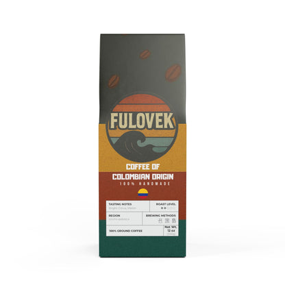 FULOVEK - Colombia Single Origin Coffee (Light-Medium Roast)