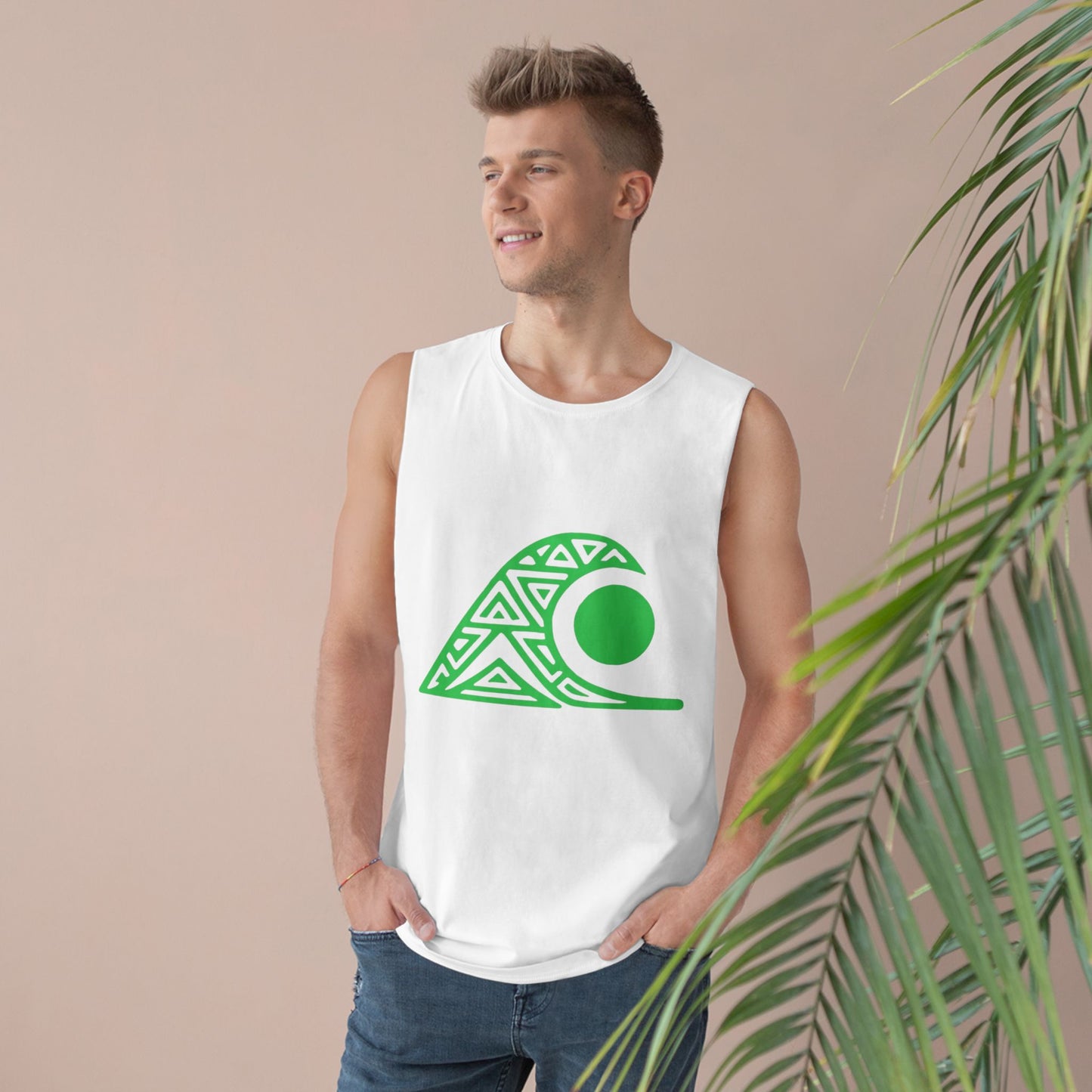 FULOVEK - Unisex Tank Top with Tribal Spirit Design – Bold Summer Statement, Adventure-Ready Top, Ethnic-Inspired Streetwear, Perfect Gift for Free Spirits