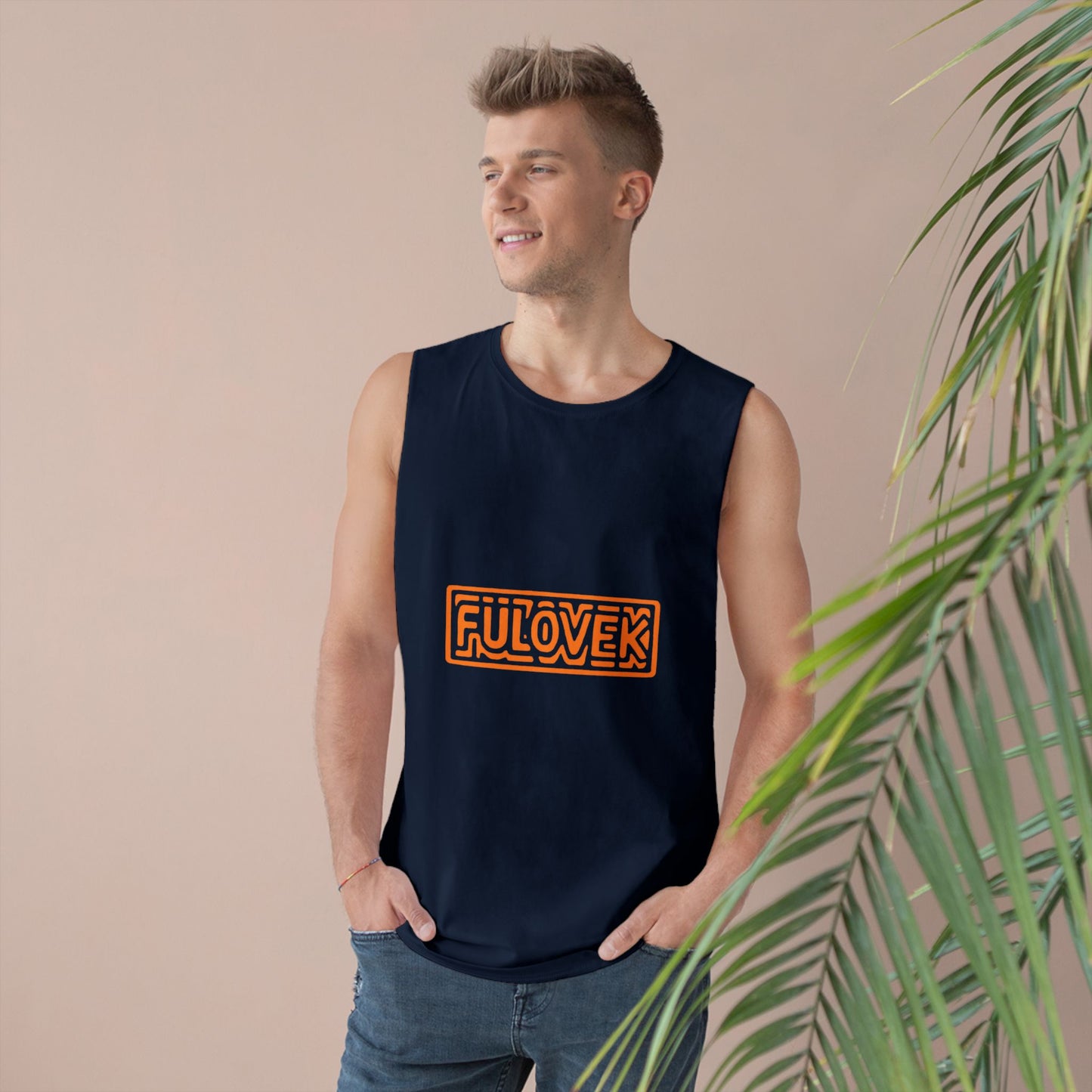FULOVEK - Unisex Tank Top, Casual Summer Tee, Vacation Clothing, Graphic Workout Shirt, Stylish Layering Piece, Gifts for Him and Her