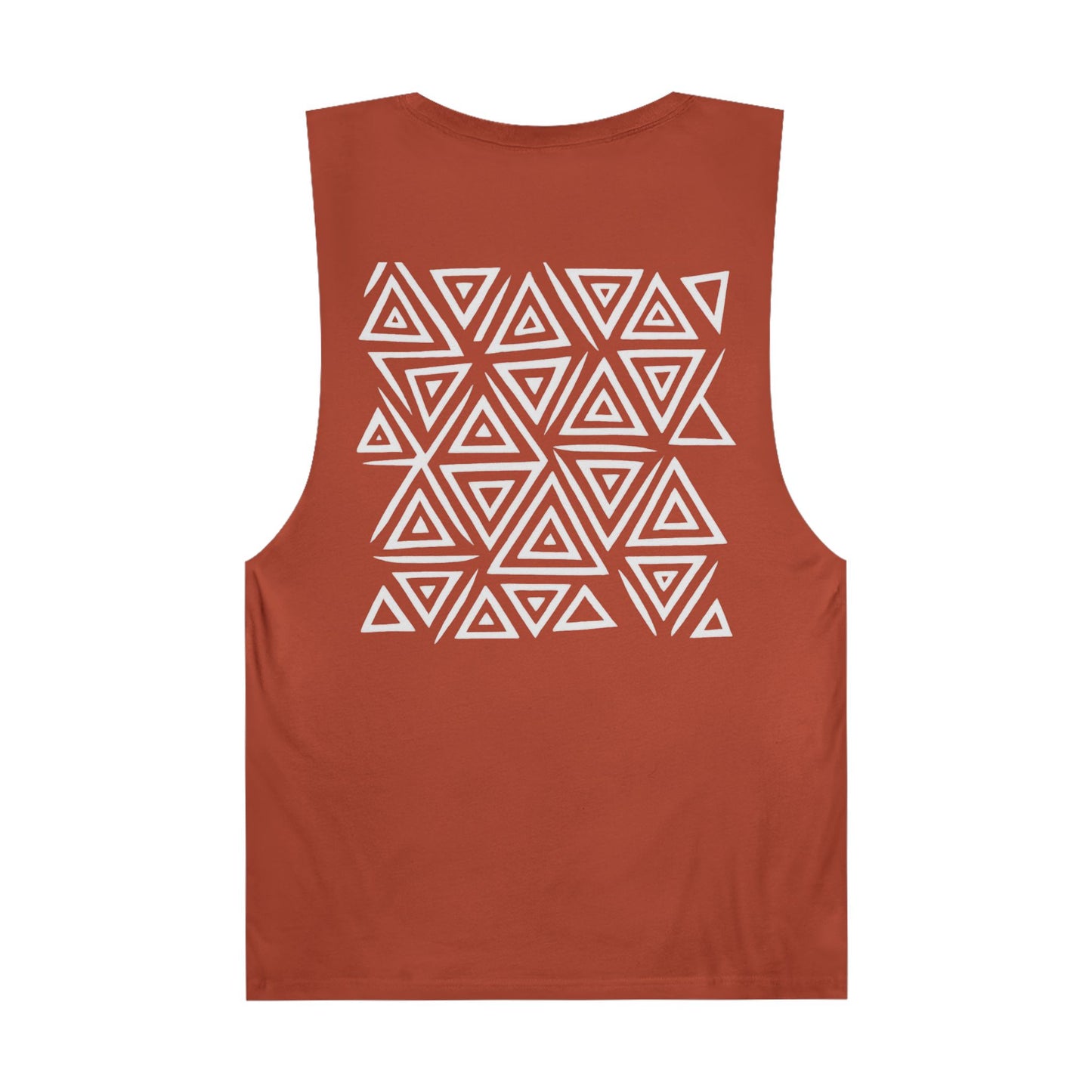 FULOVEK - Unisex Barnard Geometric Tribal Tank Top | Casual Summer Wear, Beach Attire, Workout Shirt, Graphic Tee, Gift for Friends