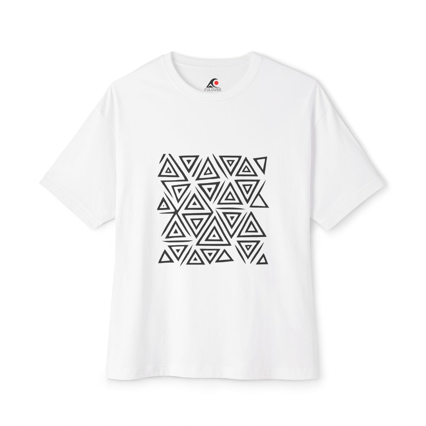 FULOVEK - TRIBAL COLLECTION - Oversized Tee - Unisex Boxy Shirt, Casual Wear, Trendy Outfit, Gift for Him, Gift for Her