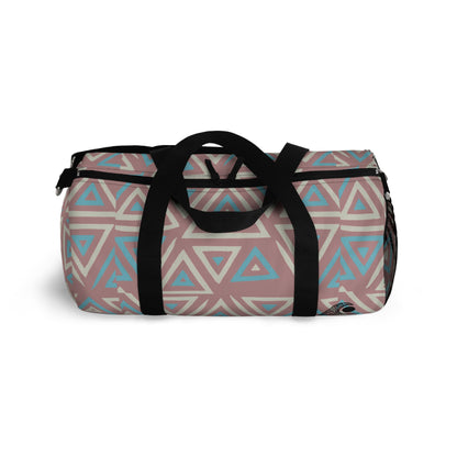 FULOVEK - Trendy Geometric Duffel Bag for Gym, Weekend Getaways, Sports, Travel, Stylish Luggage, Gift for Her, Adventure Essentials