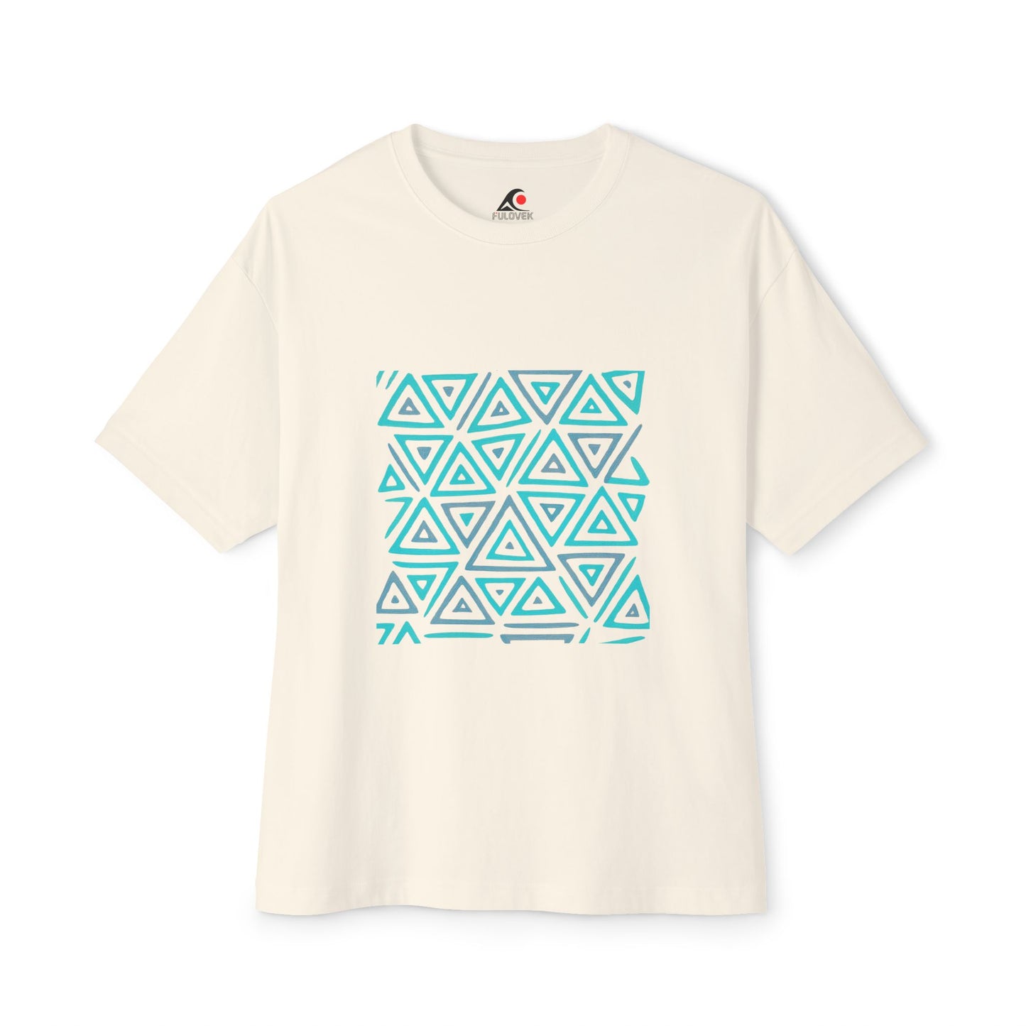 FULOVEK - TRIBAL COLLECTION - Oversized Tee - Unisex Boxy Shirt, Casual Wear, Trendy Outfit, Gift for Him, Gift for Her