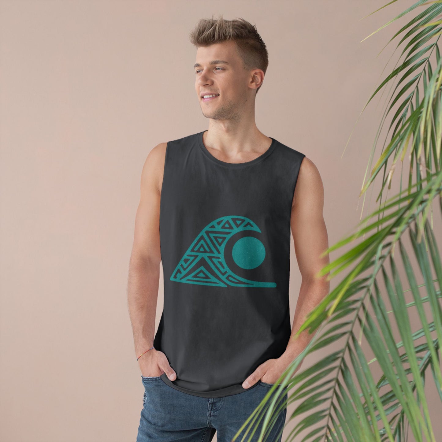 FULOVEK - Unisex Tank Top with Tribal Spirit Design – Bold Summer Statement, Adventure-Ready Top, Ethnic-Inspired Streetwear, Perfect Gift for Free Spirits