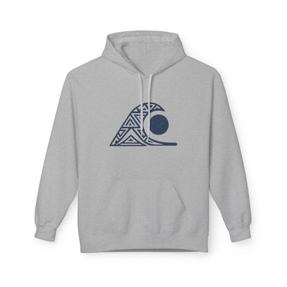 FULOVEK - Stylish Beach Vibe Hoodie, Unisex Midweight Fleece, Casual Wear, Perfect for Coastal Getaways, Gift for Ocean Lovers