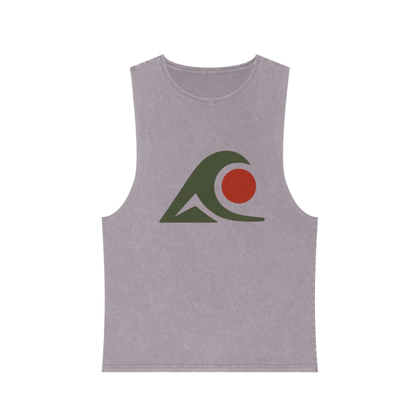 Unisex Stonewash Graphic Tank Top - Vibrant Retro Wave Design, Summer Beachwear, Casual Layering, Gift for Outdoor Lovers, Trendy [...]