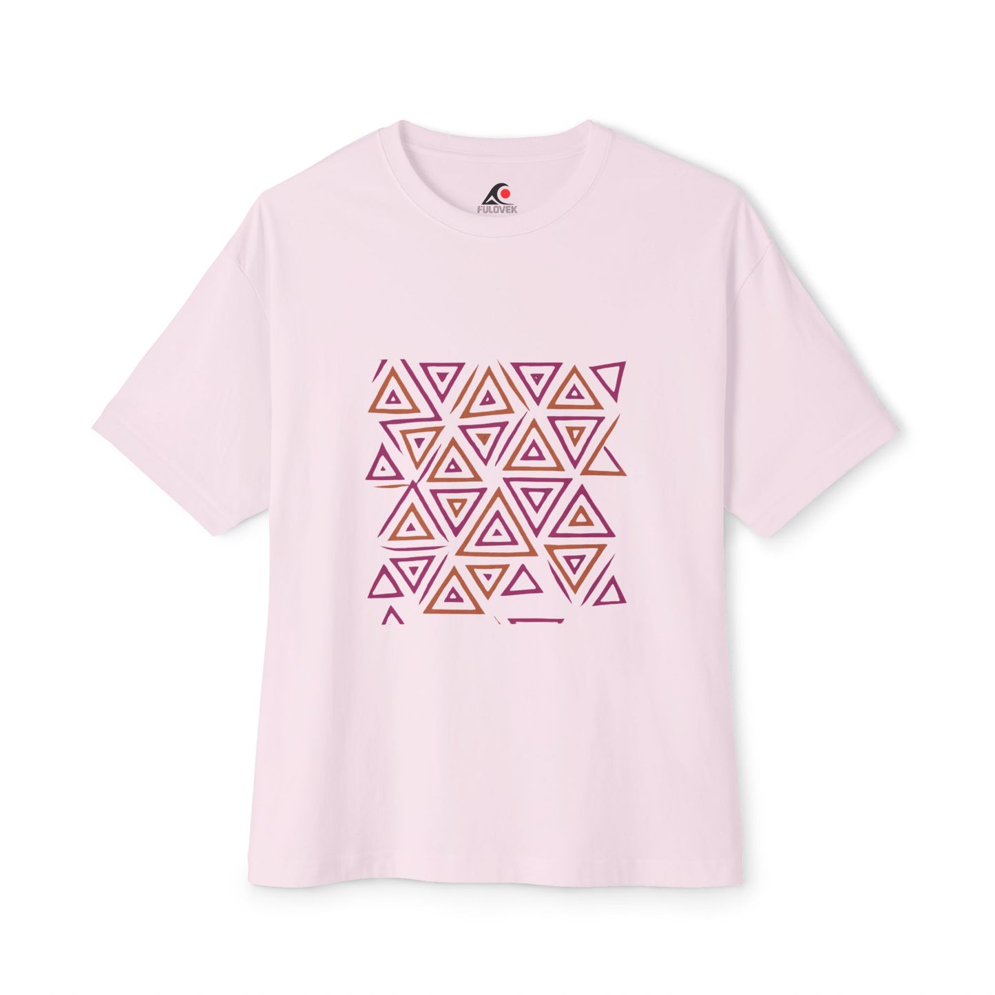 FULOVEK - TRIBAL COLLECTION - Oversized Tee - Unisex Boxy Shirt, Casual Wear, Trendy Outfit, Gift for Him, Gift for Her