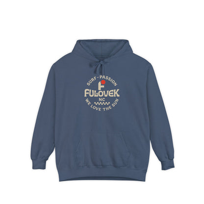 FULOVEK - Surf-Inspired Unisex Hoodie - We Love the Sun - Casual Style, Beach Vibes, Perfect for Gifts, Summer Wear, Adventure Ready