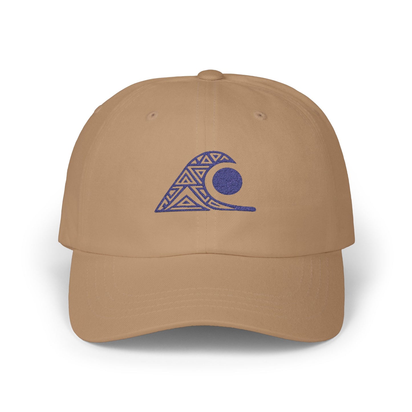 FULOVEK - Tribal Classic Dad Cap with Wave Design, Casual Baseball Hat, Gift for Beach Lovers, Summer Accessory, Trendy Stylish Cap, Tribal