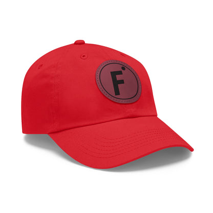 FULOVEK Stylish Dad Hat with Leather Patch - Casual, Trendy Headwear for Everyday Use
