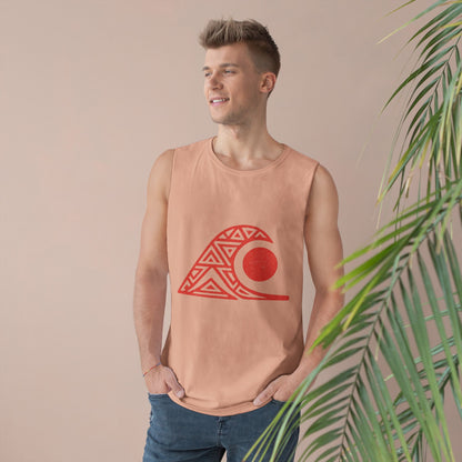 FULOVEK - Unisex Tank Top with Tribal Spirit Design – Bold Summer Statement, Adventure-Ready Top, Ethnic-Inspired Streetwear, Perfect Gift for Free Spirits