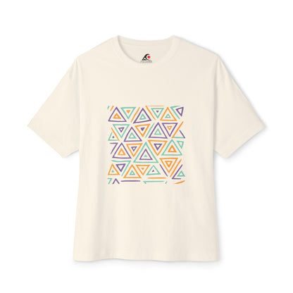 FULOVEK - TRIBAL COLLECTION - Oversized Tee - Unisex Boxy Shirt, Casual Wear, Trendy Outfit, Gift for Him, Gift for Her