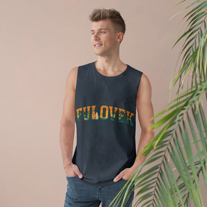 FULOVEK - Unisex Surf's Up Tank Top - Relaxed Casual Style for Beach Lovers