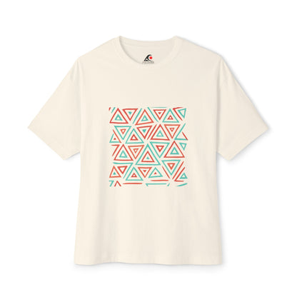 FULOVEK - TRIBAL COLLECTION - Oversized Tee - Unisex Boxy Shirt, Casual Wear, Trendy Outfit, Gift for Him, Gift for Her