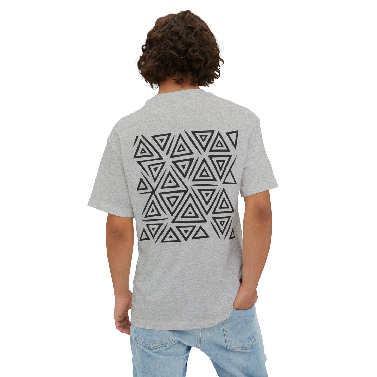 FULOVEK - TRIBAL COLLECTION - Oversized Tee - Unisex Boxy Shirt, Casual Wear, Trendy Outfit, Gift for Him, Gift for Her
